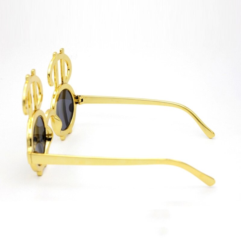 Óculos engraçados adereços cifrões bonitos engraçados aniversário photobooth adereços novidade tema cassino para para