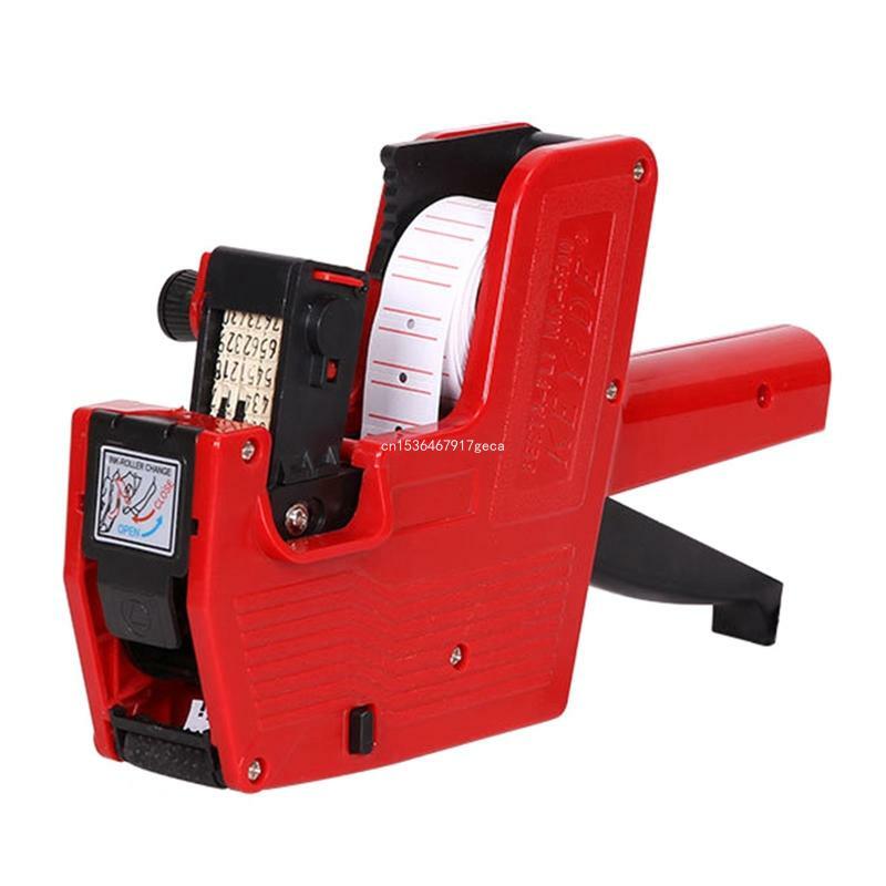 MX-5500 Handheld-Preisauszeichner 8-stellige einreihige Tag-Markierungsmaschine für den Direktversand Geschäft