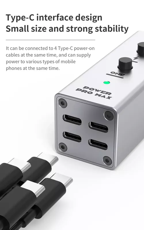 MÉCANICIEN-Câble de démarrage Power Pro Max avec bouton pour iPhone, outils de réparation de téléphone, un bouton, alimentation rapide sur le câble, 6 -13Pro Max