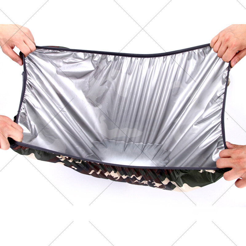 Pokrowiec przeciwdeszczowy plecak podróżny podróżny torba wspinaczkowa pokrowiec składany wodoodporny pokrowiec taktyczny Camping pokrowiec przeciwpyłowy
