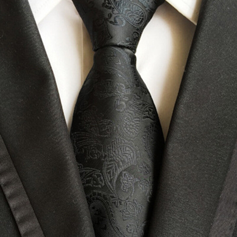Corbata multicolor de 8CM de Cachemira para hombre, corbata de cuello para oficina, negocios, boda, moda