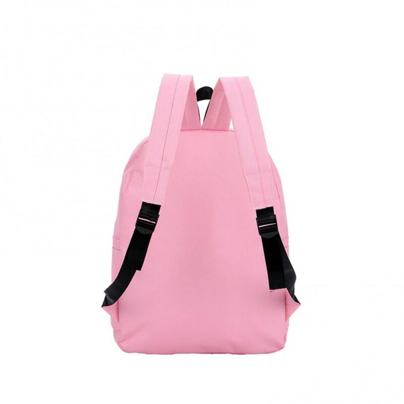กระเป๋าเป้แคนวาสสำหรับผู้หญิงใช้ในเก็บของกระเป๋าไปเที่ยวและนอกบ้านไปโรงเรียน