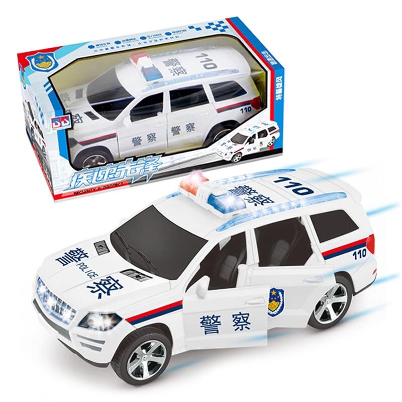 Mobil mainan Universal anak-anak, mobil mainan anak laki-laki dengan musik dan lampu simulasi Model ambulans