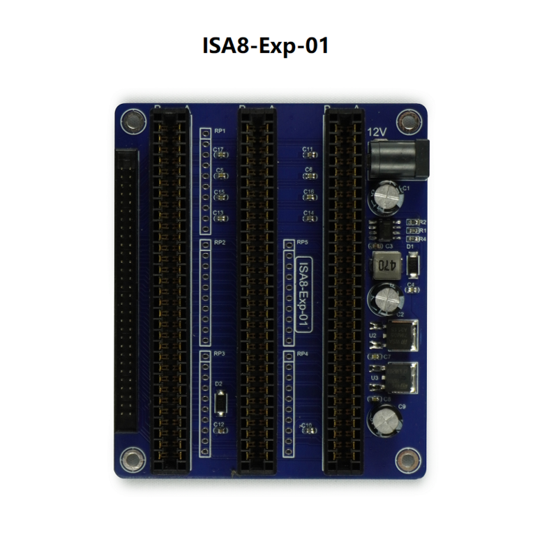 Pocket386 ISA8-Exp-01 scheda di espansione bus ISA