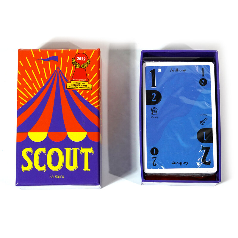 Scout Kartenspiel Zirkus scout Brettspiel 2-5 Personen