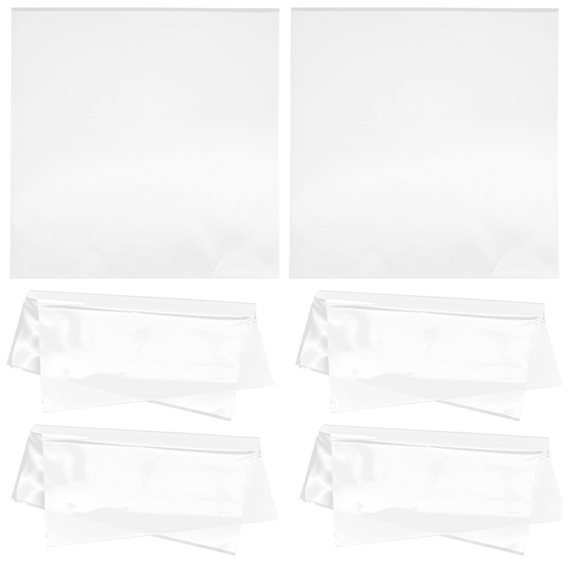 25 Pcs Coat Record Protection Bag Clear Vinyl Protector Vinyl Records Sleeve Outer