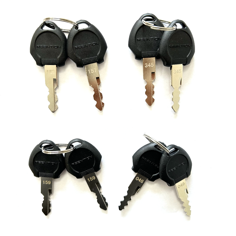 Hailong-Juego de llaves de batería duplicadas, llave de bloqueo de bicicleta eléctrica SHANSHAN y REENTION, pieza de repuesto 1-500 para Downtube, 2 piezas