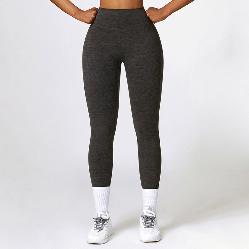Pantalones de yoga de cintura alta y levantamiento de cadera para mujer, emparejados con bolsillos, pantalones deportivos ajustados y de fitness