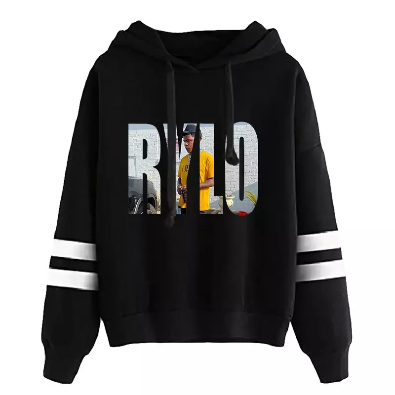 Rylo Rodriguez Merch Funny Hoodie Hip Hop Graphic Sweatshirt Poleron Hombre Unisex Streetwear Harajuku Tracksuit Y2K Clothes