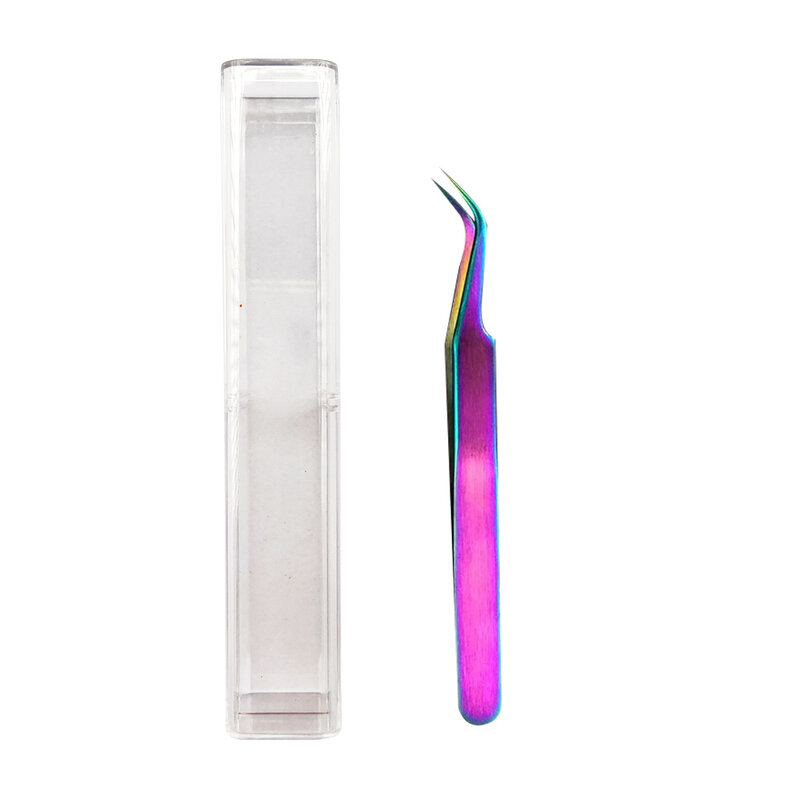 2021 Precision Industrial Tweezers Anti-static Curved Straight Tip  Stainless Forceps Phone Repair Hand Tools Sets