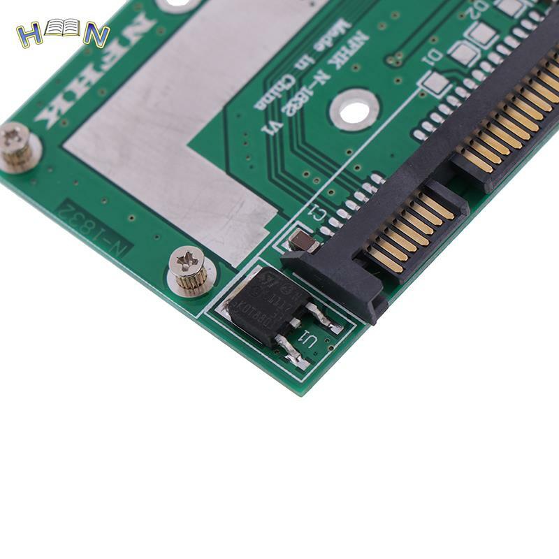 Mini Pcie Ssd Adaptador Conversor Cartão Módulo Board, Adaptador Sata, 2.5 ", Sata, 6.0Gps