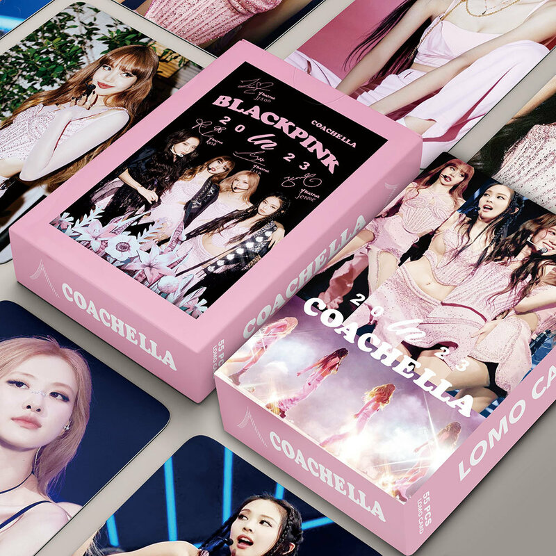 Альбом для открыток LOMO Black Pinks, коллекционные открытки, двусторонние почтовые открытки, поп-певец, звезды, коллективные подарки