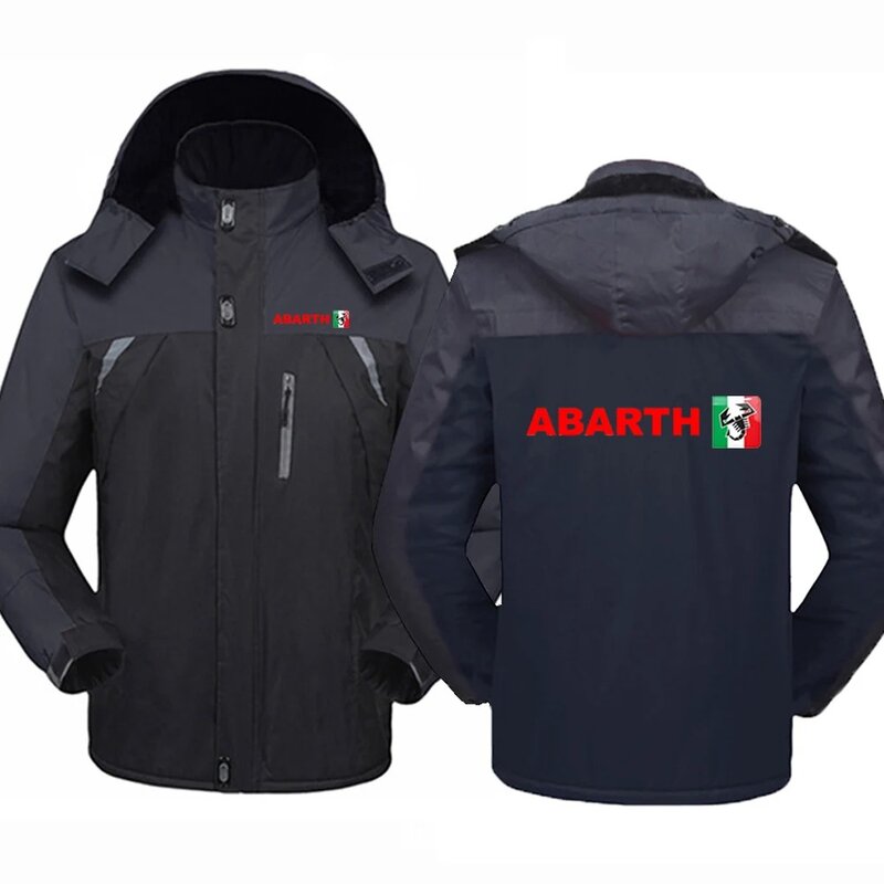 Abarth-casacos masculinos espessados, casacos confortáveis para montanhismo, mantêm-se aquecidos, à prova de frio, populares, outono e inverno, 2024