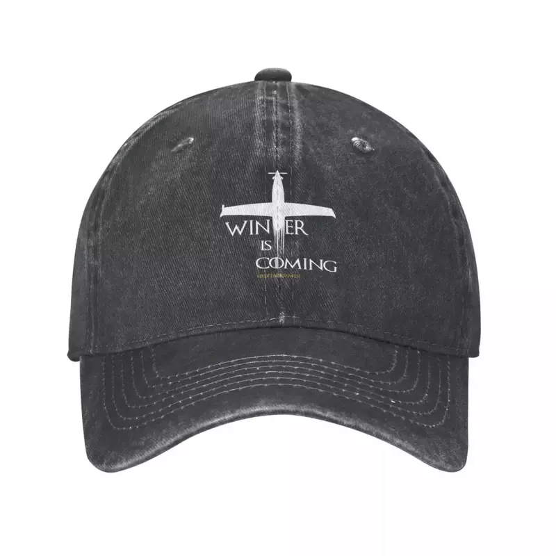 PC-12 Is Coming Cowboy Hat Golf Wear Hat Baseball Cap Mens Caps Women's