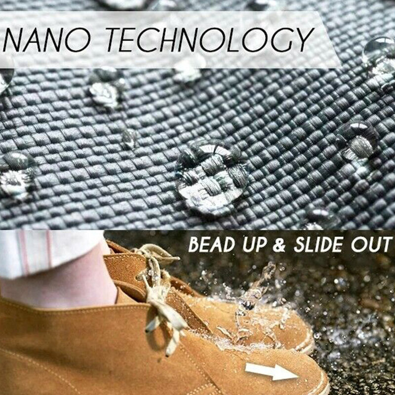 Protección repelente de manchas para zapatos, revestimiento hidrofóbico impermeable en aerosol, antiaceite, cubierta protectora para exteriores, 100Ml