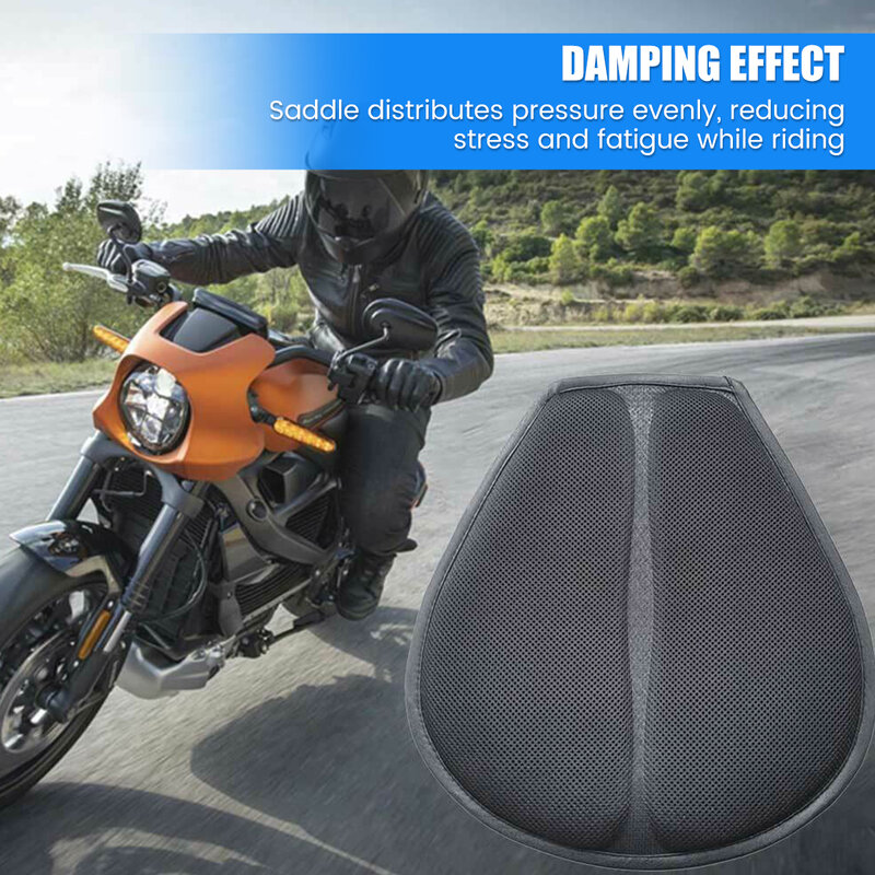 4 sezony uniwersalny motocykl poduszka siedziska pięciowarstwowy amortyzacja oddychająca obicia na poduszki akcesoria motocyklowe