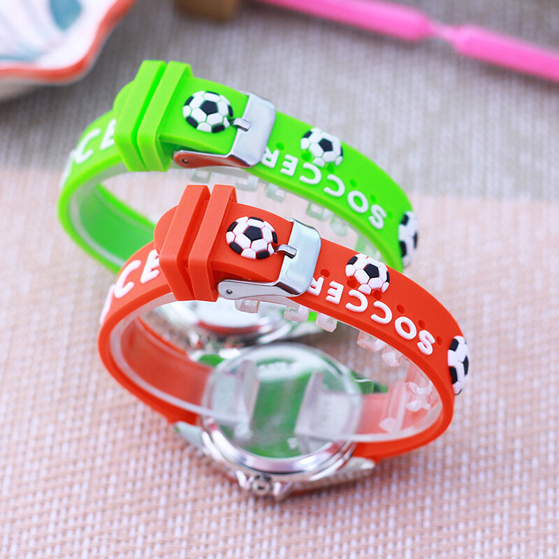 Famous Brand Chaoyada Children Boys Girls Sports Watch Little Kids Cute Football Cartoon Silicone Cool Montre Enfant Watches