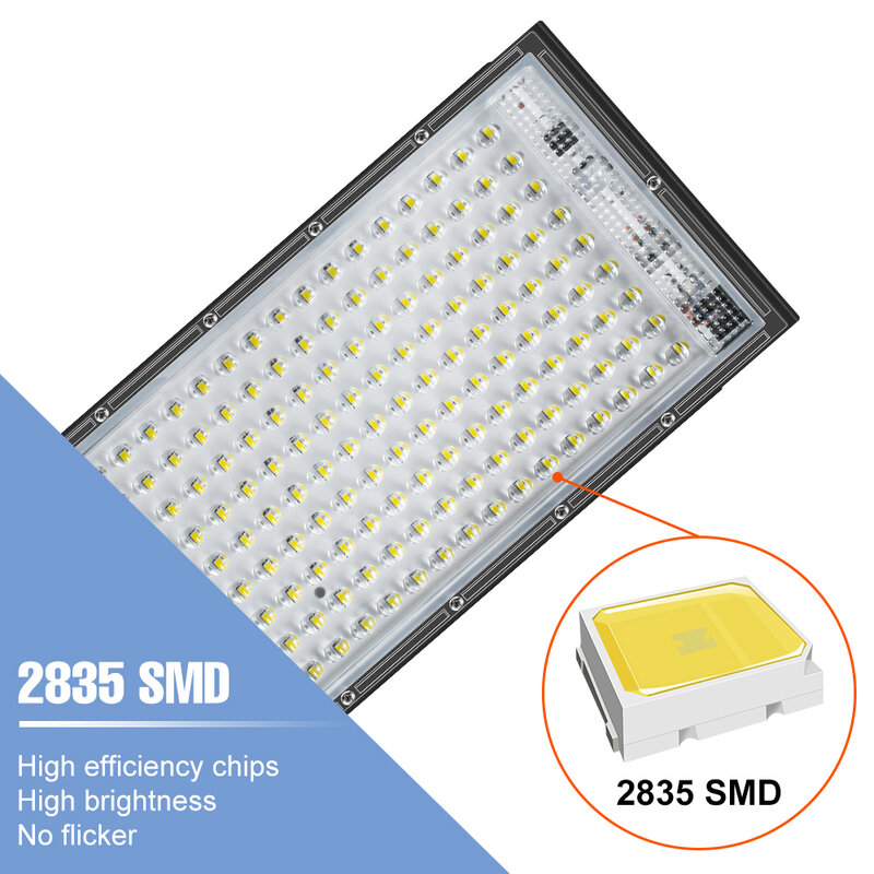 LED 가로등, IP65 방수 스포트라이트, 야외 조명 반사판, 플러드라이트 조명, 200W 외부 벽 램프