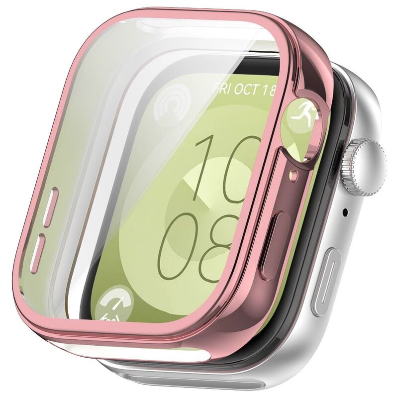 Funda de TPU suave para Huawei Watch Fit 3 Samrt Watch, Protector de pantalla envolvente, carcasa protectora de cubierta completa para Huawei Watch Fit3