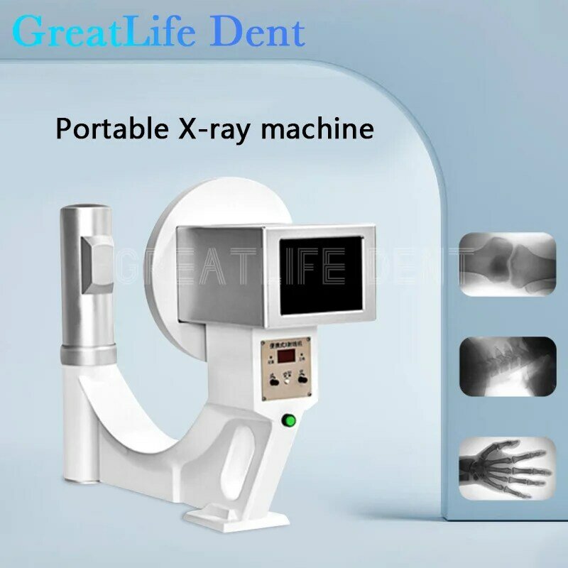 GreatLife-Máquina de raio-X médica portátil, Detecção de Fluoroscopia Ortopédica, Animais Veterinários, Cão X Ray Camera, Câmera Dent, Sensor Scanner