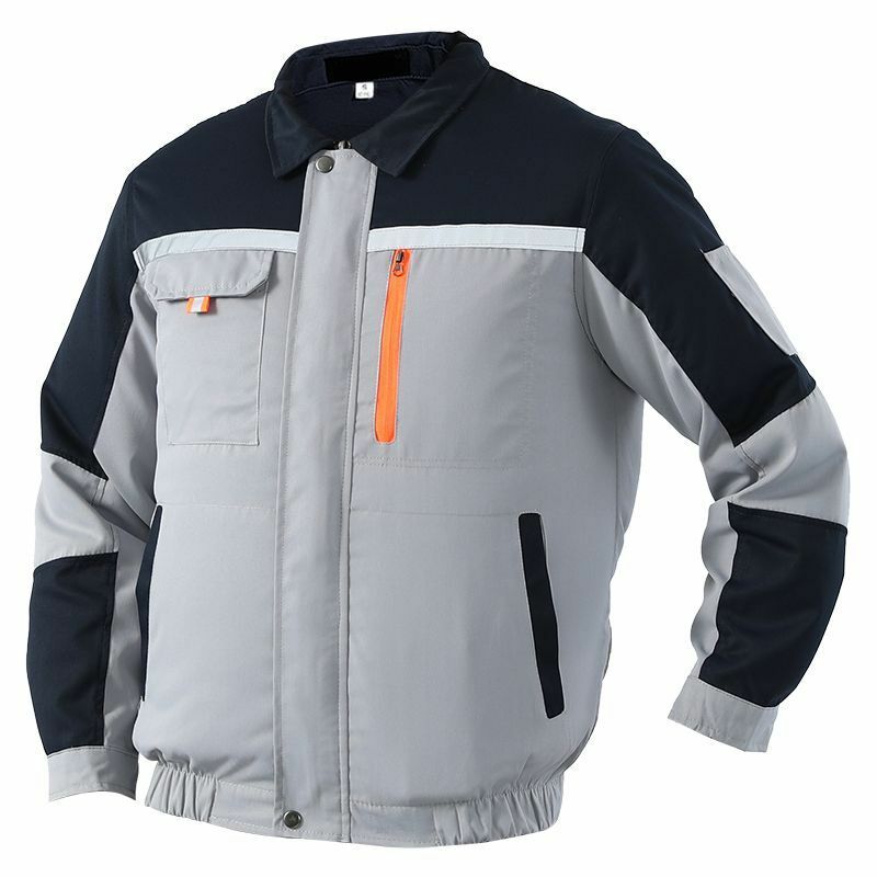夏の新鮮な作業服のジャケット,USB電動ファン,エアコン,屋外,純綿の冷却コート