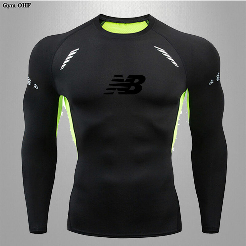 Men's Running Training Sportswear Cycling Slow Running Quick Drying Fitness Clothes Sanda Fitness Exercise Tight Fitting Clothes