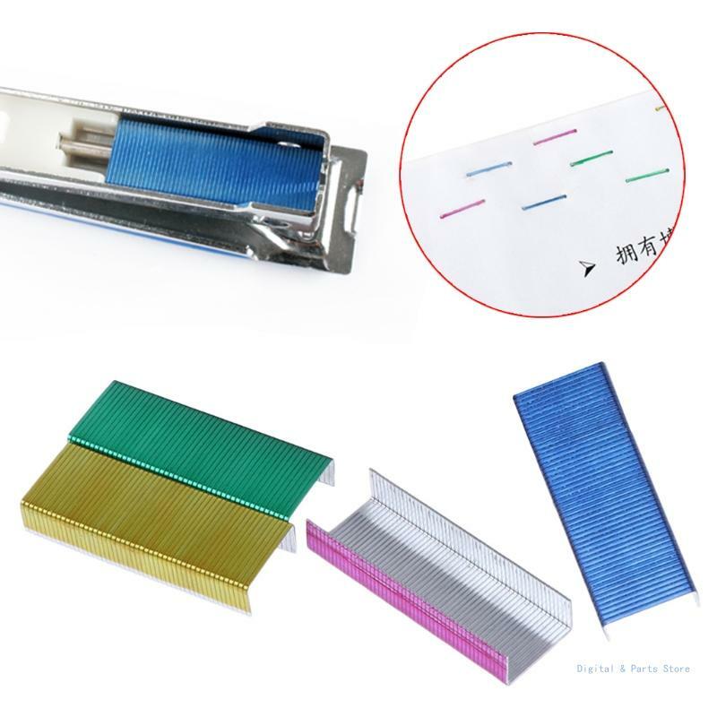 M17F 800Pcs/Box 12mm for Creative Colorful Metal for Staples Office School Binding Su
