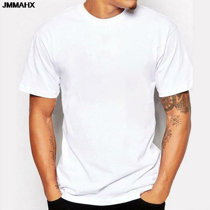 Aangepaste Mode Afdrukken Mannen T-shirt Harajuku Diy Foto Logo Merk Tops Tees Unisex T-shirt Mannen Kleding Casual Wit tshirt