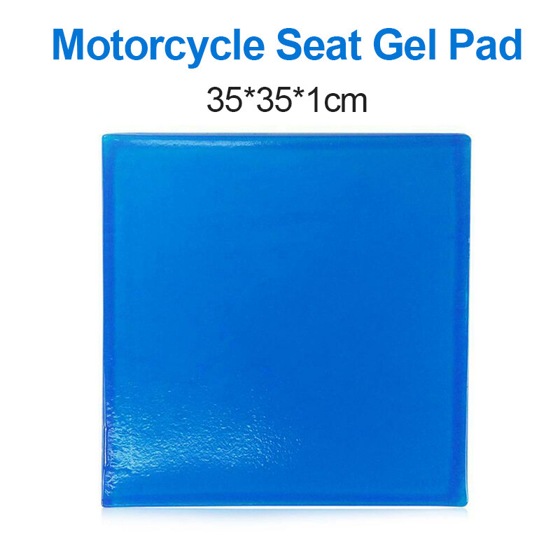 Almofada de assento de gel elástico, almofada confortável macia e fresca, conforto duradouro, absorção de choque, qualidade premium