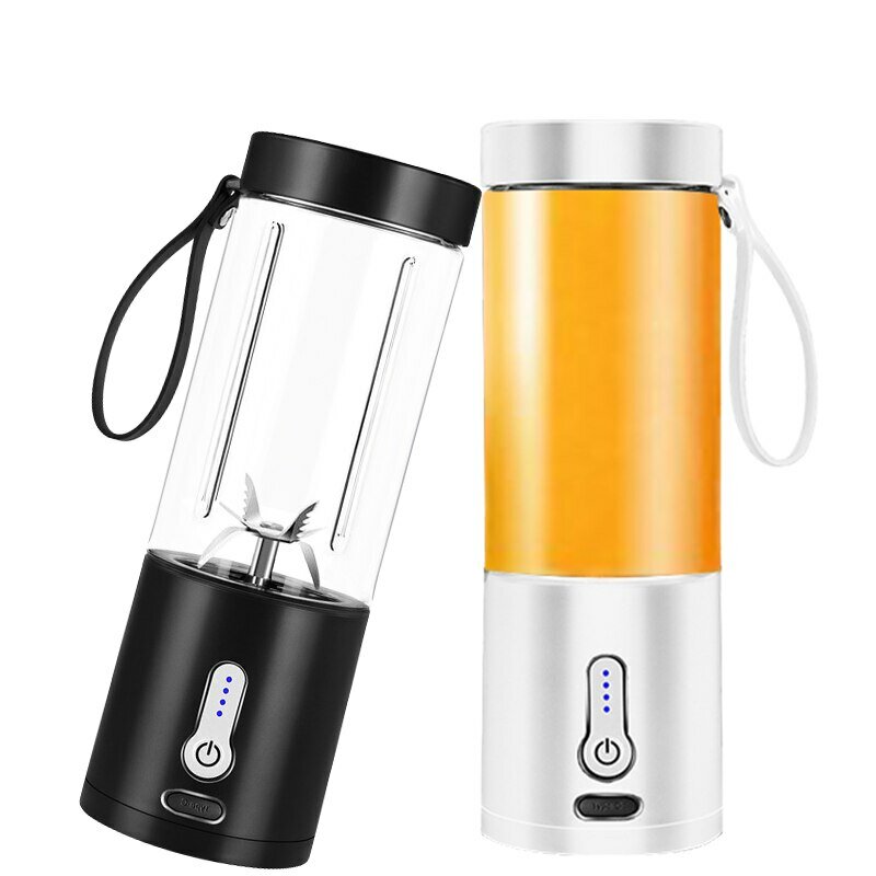 530Ml Krachtige Draagbare Blender Voor Smoothies Shakes Usb Oplaadbare Keukenmachine Fruitmixer Machine Mini Juicer Blender Cup