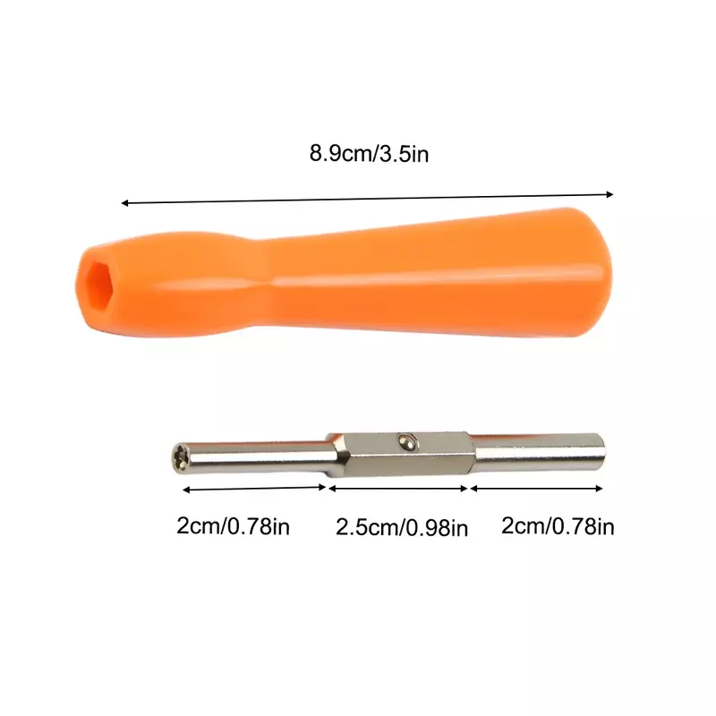 Chave de fenda 2 em 1, ferramentas manuais de alta qualidade, 1pc, 112mm, precisão, 3.8mm e 4.5mm