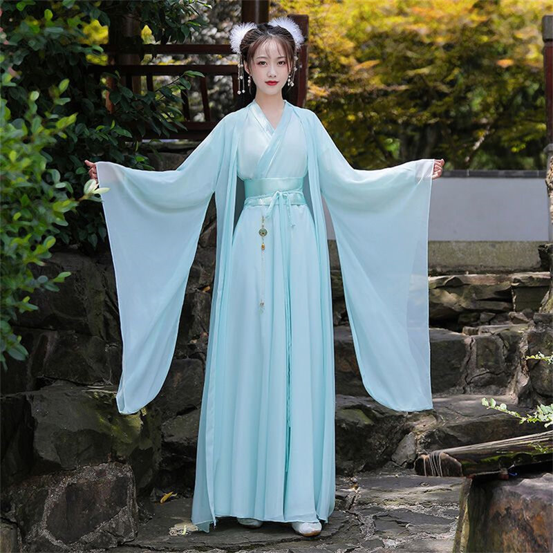 Gaun Hanfu Cina kostum Cosplay wanita gaun Hanfu tradisional kuno 2023 gaun merah Hanfu Dinasti Lagu