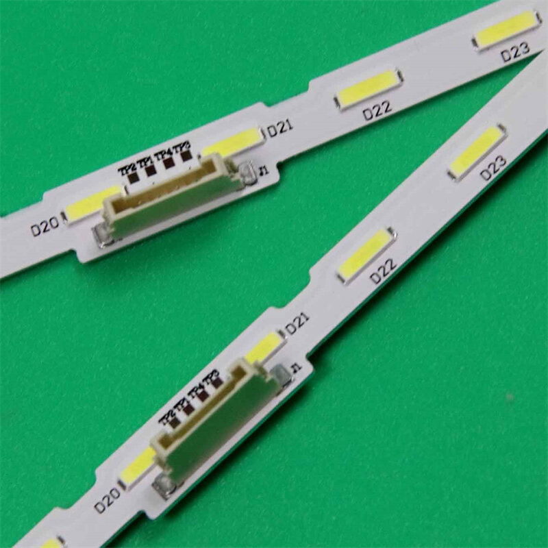2PCS/Set Kits LED TV's Illumination Bars V8N1-550SM0-R0 BN96-46033A Backlight Strips Y18 NU7K 55" BRACKET-LED PCB BN61-15485A