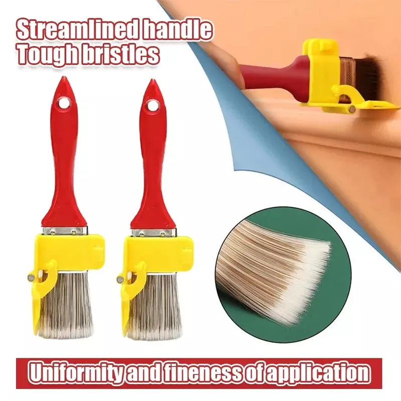 OAUEE Edger Paint Brush Paint Roller Proffesional Clean Cut Tool Multifunctional Paint Edger Rollers Brush Wall Painting Tool