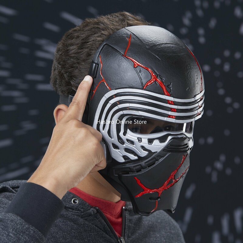 Y Star Wars The Rise of Skywalker Supreme Leader Kylo Ren Force Rage Role Play Mask Halloween Cosplay Toys Gift E5547