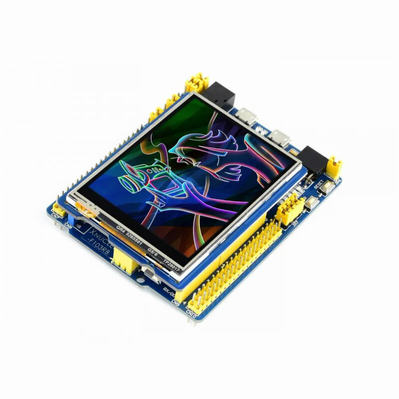 شاشة LCD مقاومة للمس Waveshare ، درع يعمل باللمس TFT بوصة ، ودقة عرض × من الأردوينو ، وليوناردو ، والنوكليو ، والنوكليو