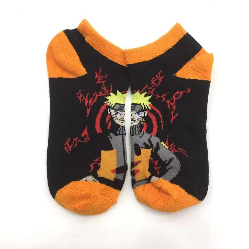 Anime NARUTO Akatsuki Orochimaru Hatake Kakashi Uchiha Sasuke Cosplay Chaussettes courtes Adultes Vêtements unisexes Chaussettes Accessoires Cadeau