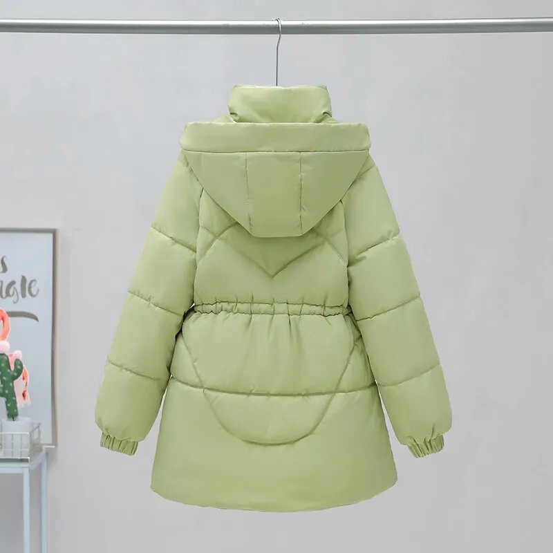 여성용 후드 파카 재킷, 두껍고 따뜻한 패딩 코트, 가을 겨울 재킷, 2023 신상