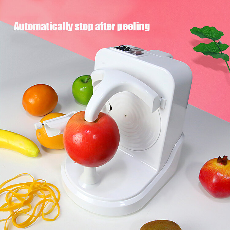 Small Electric Commercial Lemon Orange Apple Peeling Peeler Machine