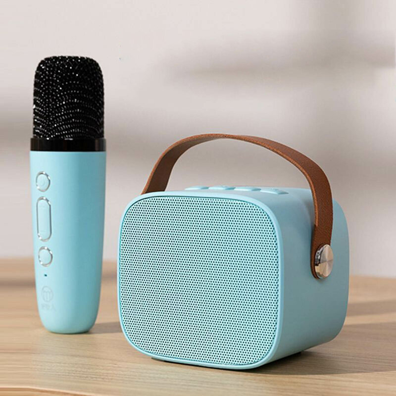 Mikrofon bezprzewodowy sprzęt do Karaoke praktyczny sprzęt do Karaoke dźwięk odtwarzacz MP3 zabawka dla rodziny dom impreza na świeżym powietrzu Camping