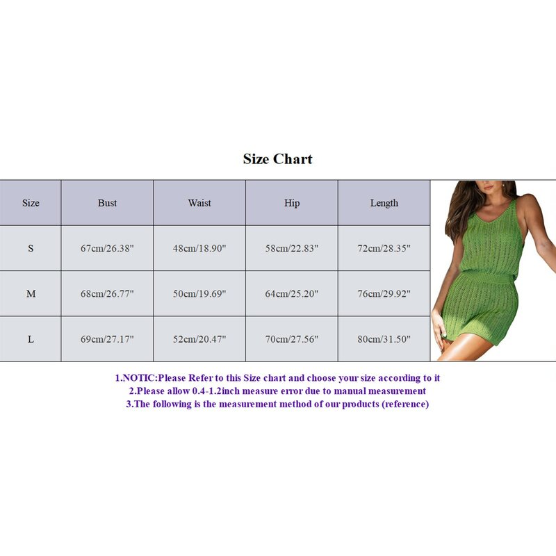 Women’s Beach Spaghrtti Strap Cover Ups Dress Summer Sleeveless Solid Color Cover Up Dress Female Slim Waist Cover-Up Dresses