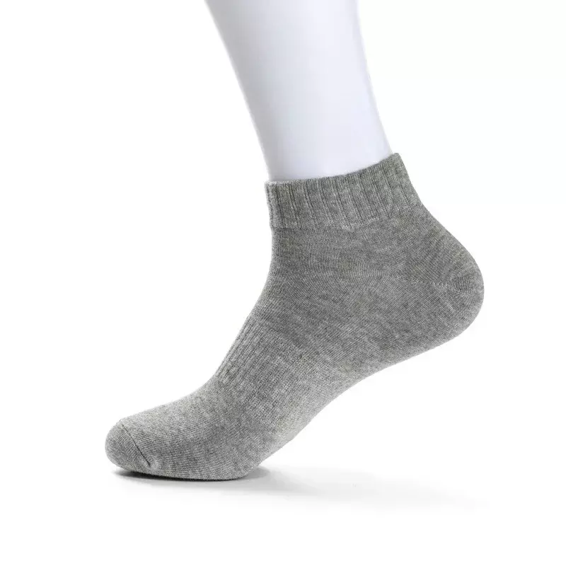 Chaussettes chauffantes électriques en coton noir et blanc pour hommes, chaussettes moyennes, sueur, désert, tomate