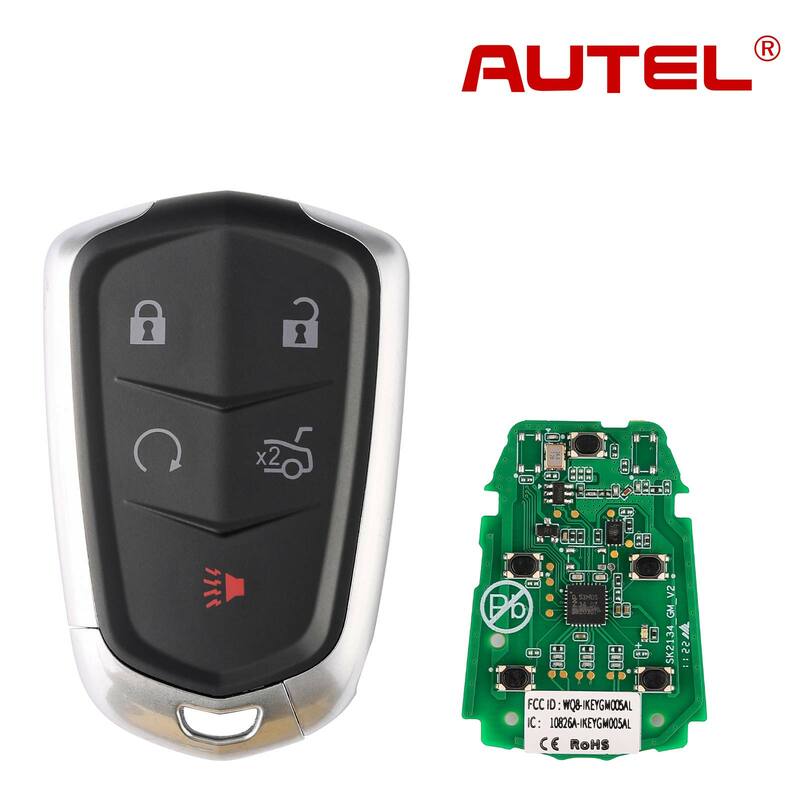 AUTEL Universal Smart Key 315 433MHZ for Chrysler/GM/Honda/Hyundai/Nissan Premium Style Used with MaxiIM KM100 IM508 IM608 PRO