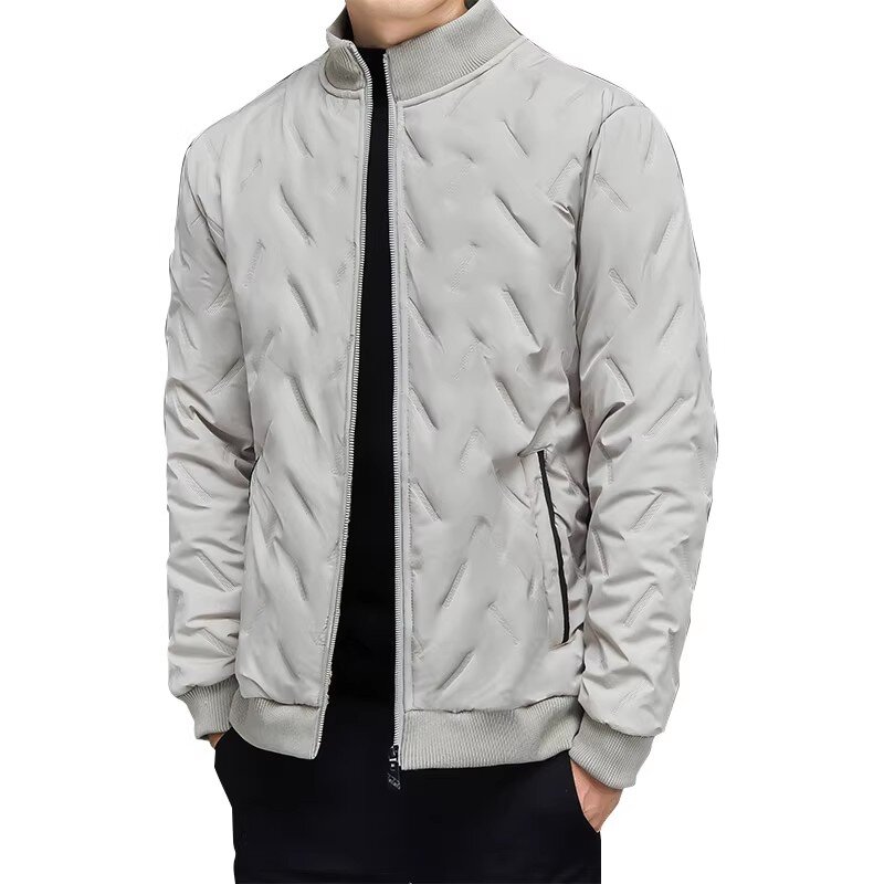 Jaket hangat pria, jaket Parka tebal kasual M-4XL gaya baru musim dingin 2023