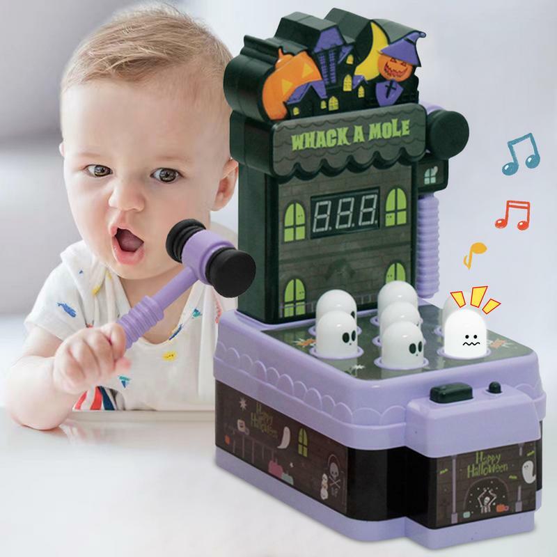 Игрушка-стучалка для детей, игрушка для раннего развития с динамическим освещением