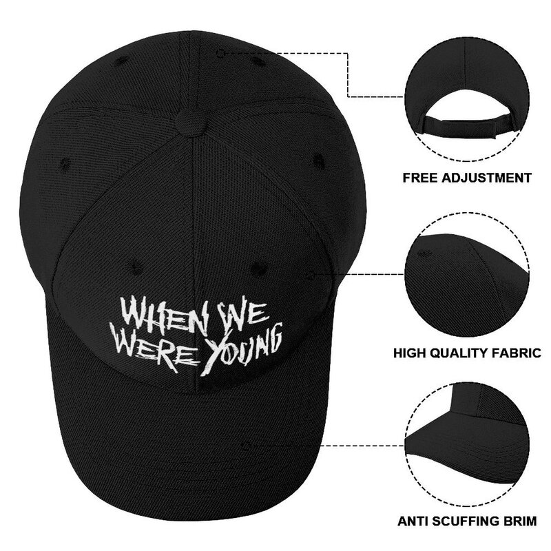 เมื่อเรายังเด็กหมวกเบสบอลหมวกคนขับรถบรรทุกสีดำ |-F-| หมวกผู้ชายผู้หญิง