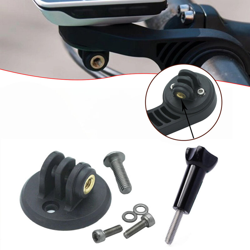 1pc Front Camera Mount Front Camera Mount Externsion Bracket With Adapter For GoPro For Garmin Edge Out Bike Accessories