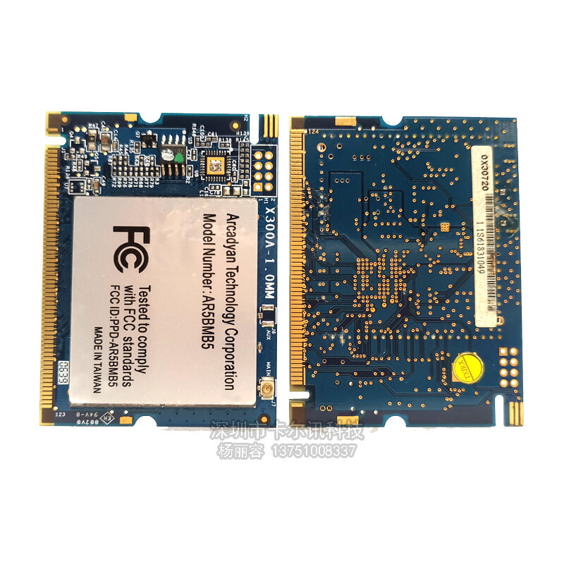 Cho Atheros AR2413A AR5005G AR5BMB5 Mini PCI Wifi Không Dây Thẻ 802.11 B/G Mạng Không Dây Thẻ