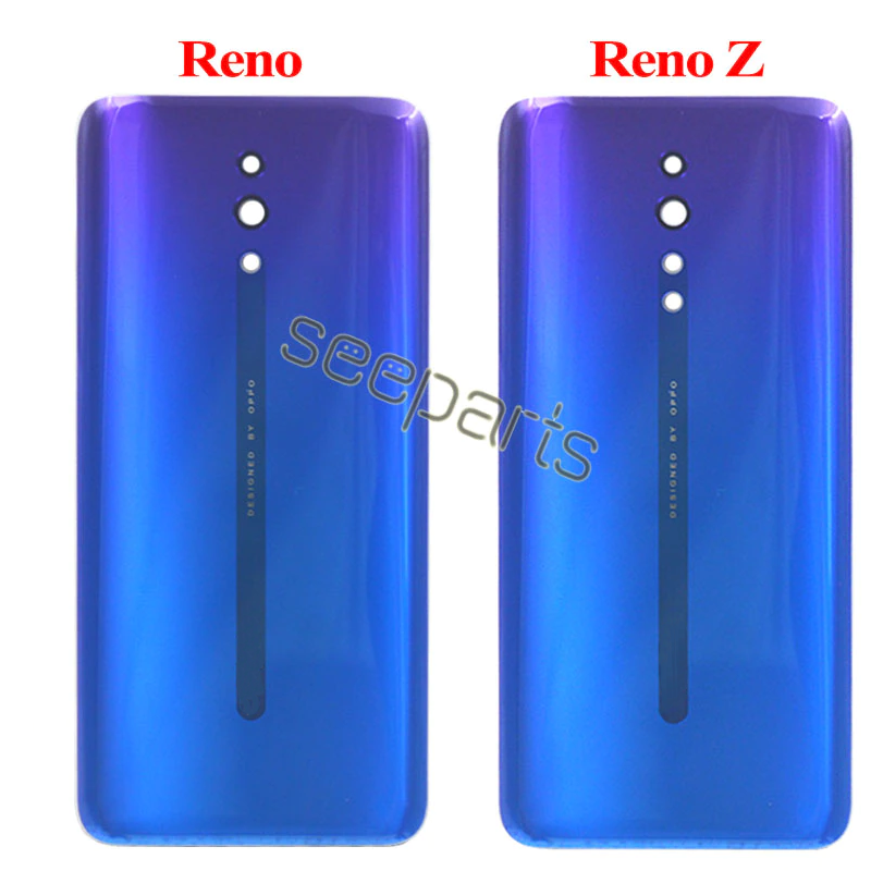 NEW 6.4'' For Oppo Reno / Reno Z Back Battery Cover Door Housing Case Rear Glass Lens Parts Replacement