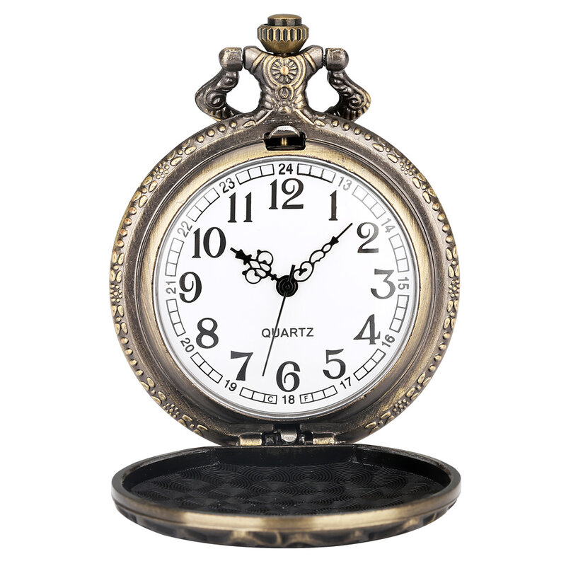 Zegar kieszonkowy z brązowym motylem zegarek naszyjnik analogowy do zawieszenia kwarcowy zegarek eleganckie z kieszeniami prezent Unisex